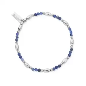 Silver Balance Sodalite Bracelet SBSCBO