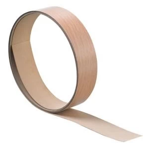 BQ Matt Beech effect Worktop edging tape L3m