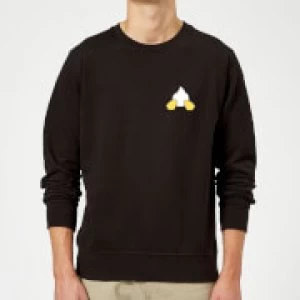 Disney Donald Duck Backside Sweatshirt - Black - 5XL