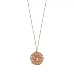 Olivia Burton Lucky Bee Rose Gold Tone Crystal Pendant