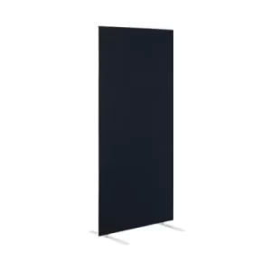 Floor Standing Screen 1400x25x1800mm Black KF90973