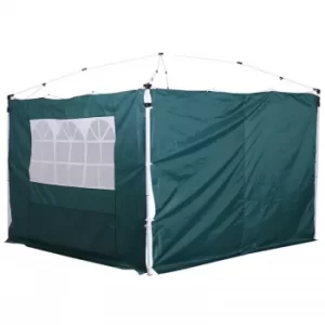 Outsunny 3m Gazebo Exchangeable Side Panel-Green