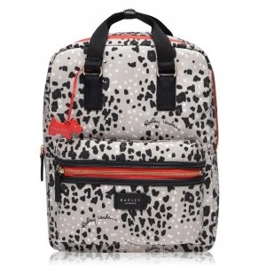 Radley LEOPARD Backpack - ALUMINIUM