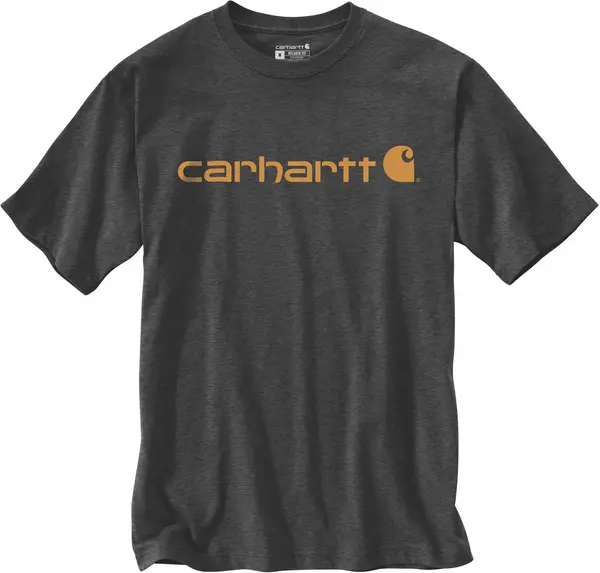 Carhartt EMEA Core Logo Workwear Short Sleeve T-Shirt, grey, Size 2XL