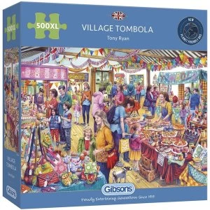 Village Tombola XXL Jigsaw Puzzle - 500 Pieces