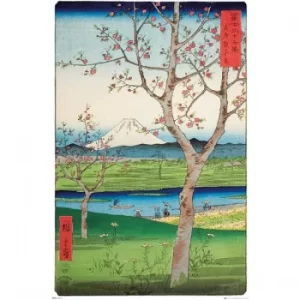 Hiroshige The Outskirts of koshigaya Maxi Poster