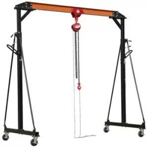 Sealey SG1000KIT Portable Gantry Crane Adjustable 1tonne Combo