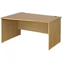 Dams International Wave Desk MP14WLO 1,400 x 725 x 800 - 990 mm