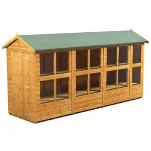 Power Sheds 14 x 4ft Apex Shiplap Dip Treated Potting Shed