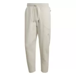 adidas Studio Lounge Fleece 7/8 Joggers Mens - Grey