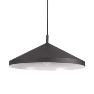 Yurta Dome Pendant Ceiling Light Black 50cm