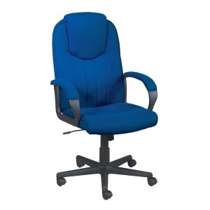 Trexus Intro Managers Armchair High Back 690mm Seat Royal Blue W520xD470xH440 540mm