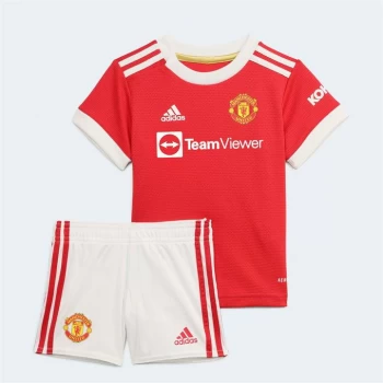 adidas Manchester United Home Baby Kit 2021 2022 - Red