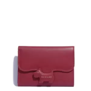 Radley Small Trifold Crest Purse - Red