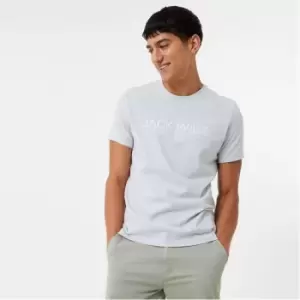 Jack Wills Carnaby Logo T-Shirt - Grey