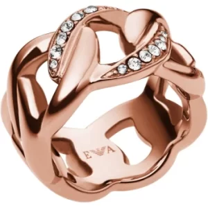 Emporio Armani PVD EGS1990221503 Rose Plated Ring