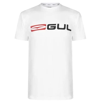 Gul Logo T Shirt Mens - White