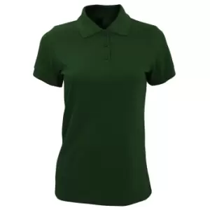 SOLs Womens/Ladies Prime Pique Polo Shirt (XXL) (Bottle Green)