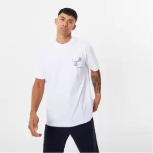 Jack Wills Vinyl T-Shirt Mens - White