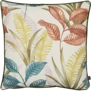 Sumba Floral Cushion Coral