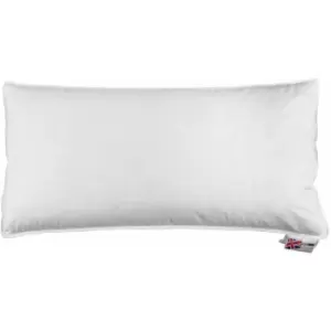 HOMESCAPES Goose Down Euro Continental Pillow - 40cm x 80cm (16x32) - White