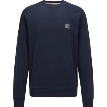 Hugo Boss Westart Crewneck Sweatshirt Navy Size M Men