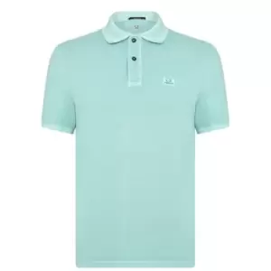 CP Company Resist Dye Polo Shirt - Blue