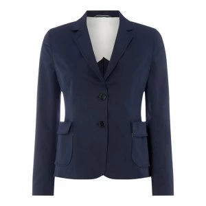 Gant Poplin Blazer - 410 MARINE