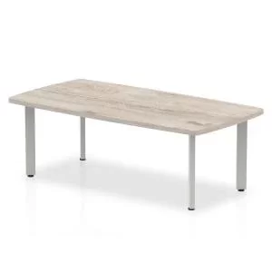 Impulse Coffee Table Panel Leg 1200 Grey Oak