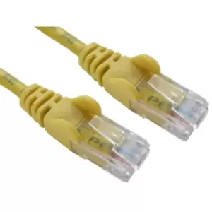 Cables Direct 0.5m CAT5E Patch Cable (Yellow)