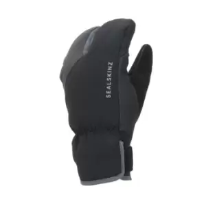 Sealskinz Waterproof Extreme Cold Weather Cycle Split Finger Glove - Black