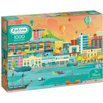 Falcon Contemporary The Marina Jigsaw Puzzle - 1000 Pieces