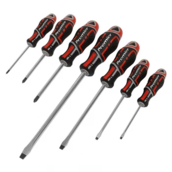 Screwdriver Set 7PC GripMAX - Red