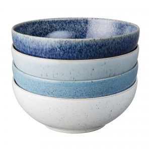 Studio Blue 4 Piece Cereal Bowl Set