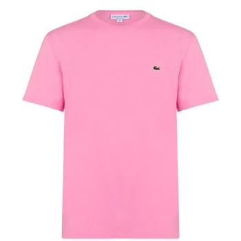 Lacoste Logo T Shirt - Pink