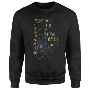 Harry Potter Hogwarts Yule Ball Sweatshirt - Black - XXL