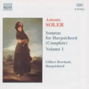 Antonio Soler - Sonatas for Harpsichord (Complete) Vol. 1 CD Album - Used