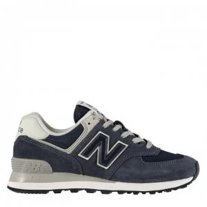 New Balance 574 Classic Trainers - Navy GN