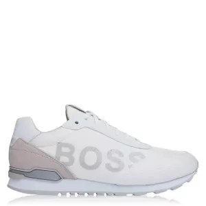 Hugo Boss Parkour Nylon Runner Trainers White Size 7 Men