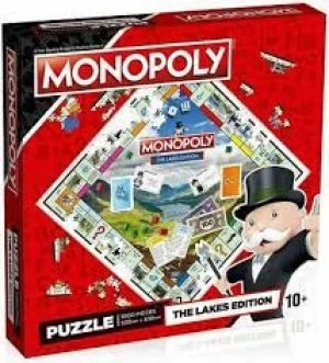 The Lakes Monopoly 1000 piece Jigsaw Puzzle