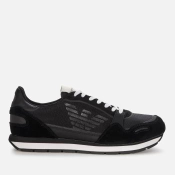 Emporio Armani Running Style Trainers Black Size 8 Men