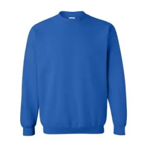 Gildan Heavy Blend Unisex Adult Crewneck Sweatshirt (M) (Royal)