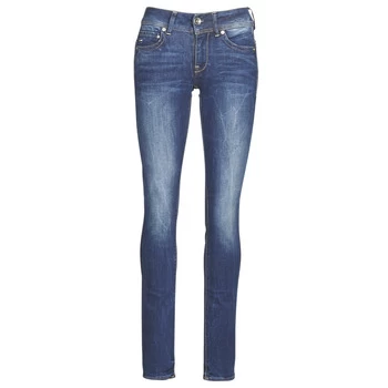 G-Star Raw MIDGE MID STRAIGHT WMN womens Jeans in Kaki