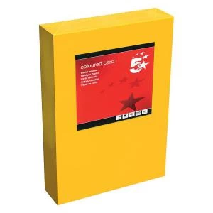 Office Coloured Card Tinted 160gsm A4 Deep Orange Pack 250 938101