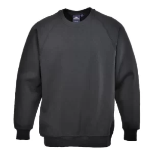 Portwest Mens Roma Sweatshirt Black 4XL