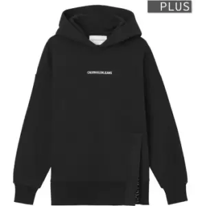 Calvin Klein Jeans Shade Hoodie Plus Size - Black