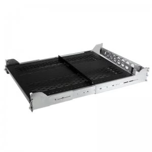 Startech.com 2u Vented Sliding Rack Shelf With Cable Management Arm An