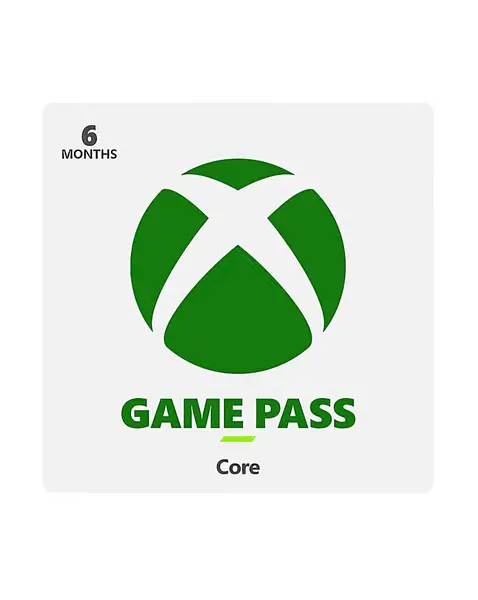 Xbox Xbox Game Pass Core 6 Month Membership WO02101