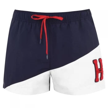 Tommy Bodywear Colour Block Swim Shorts - Navy