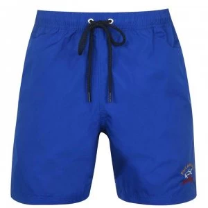 Paul And Shark Crew Swim Shorts - Cobalt